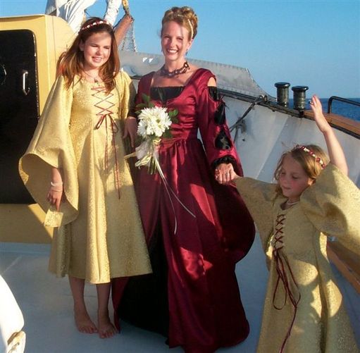 Bride &  flower girls
