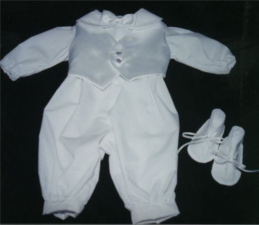 Boys christening outfit
